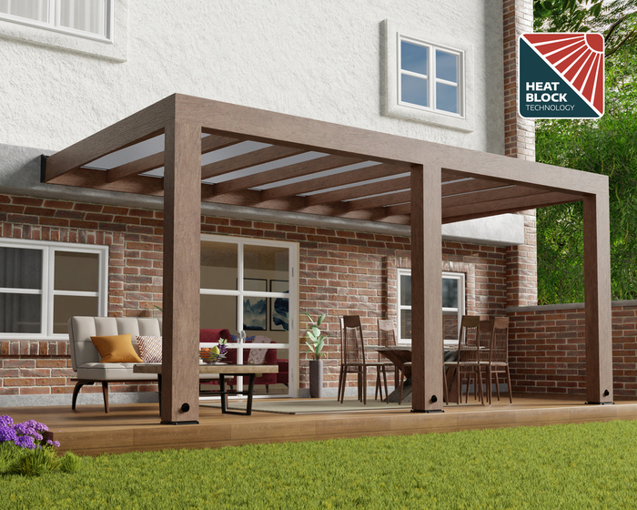 Terrasstak Helsinki Cederträ 535 x 300 cm Canopia by Palram